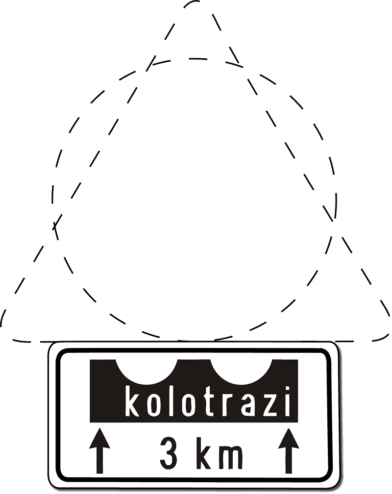 Prometni znak Dopunska ploča