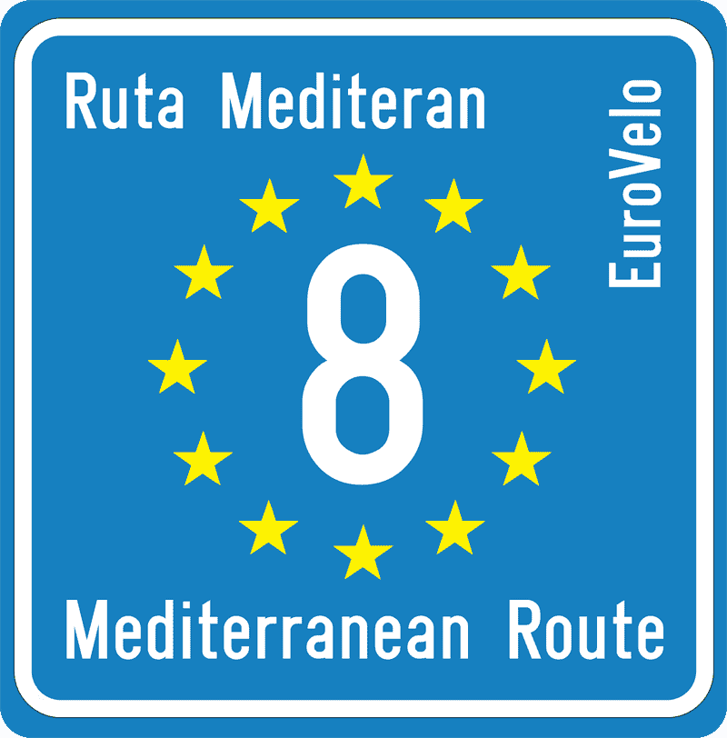 Prometni znak Europska biciklistička ruta