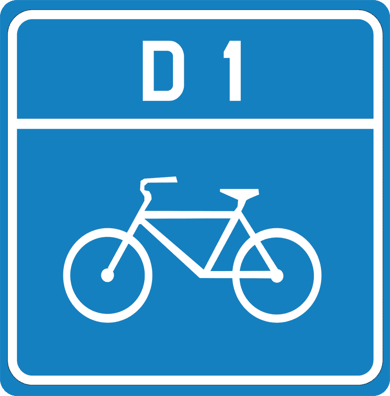 Prometni znak Biciklistička ruta