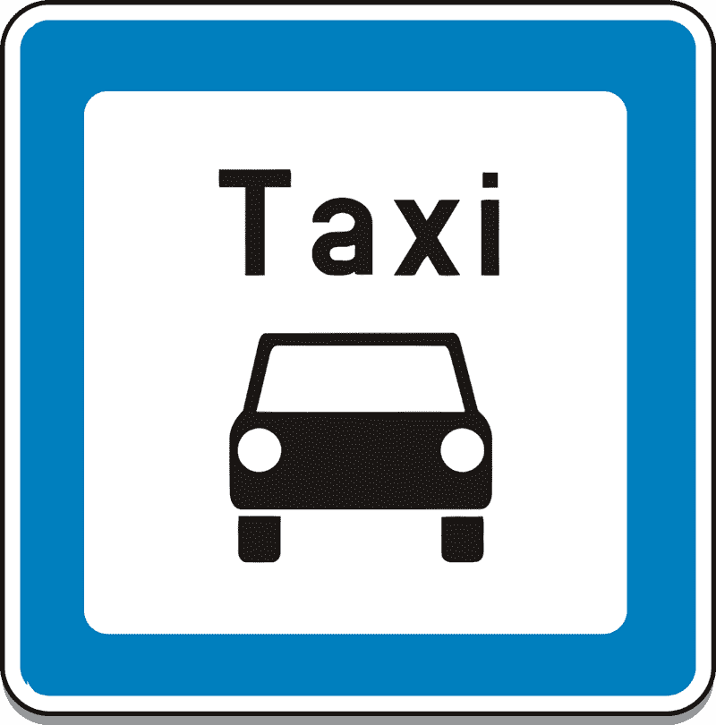Prometni znak Taxi stajalište