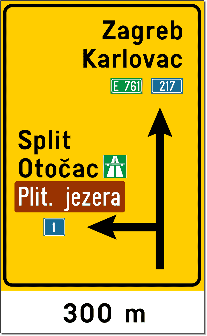 Prometni znak Raskrižje