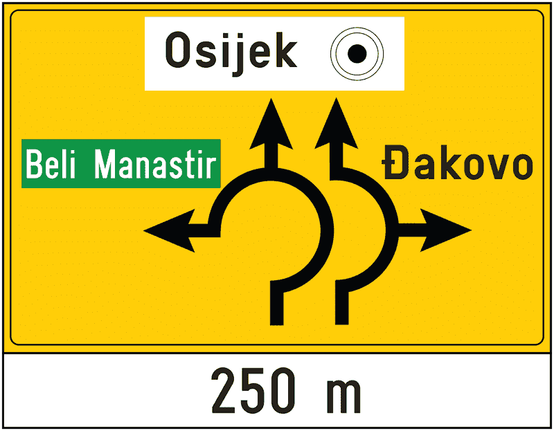Prometni znak Raskrižje